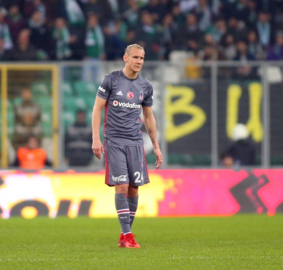 Bursaspor - Beşiktaş maçından kareler - Görsel 25