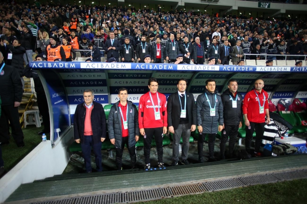 Bursaspor - Beşiktaş maçından kareler - Görsel 36