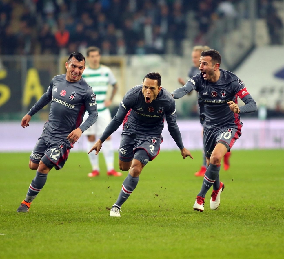 Bursaspor - Beşiktaş maçından kareler - Görsel 39