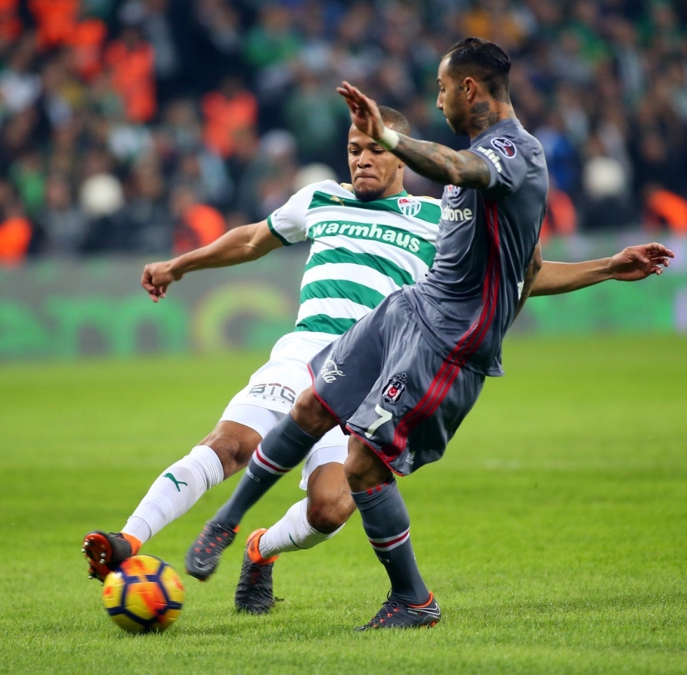 Bursaspor - Beşiktaş maçından kareler - Görsel 40