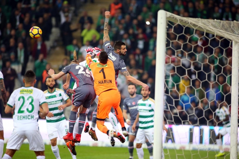 Bursaspor - Beşiktaş maçından kareler - Görsel 7