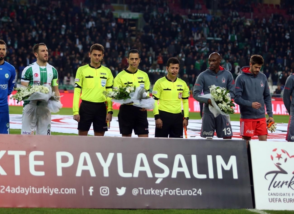İşte Konyaspor - Beşiktaş maçından kareler... - Görsel 1