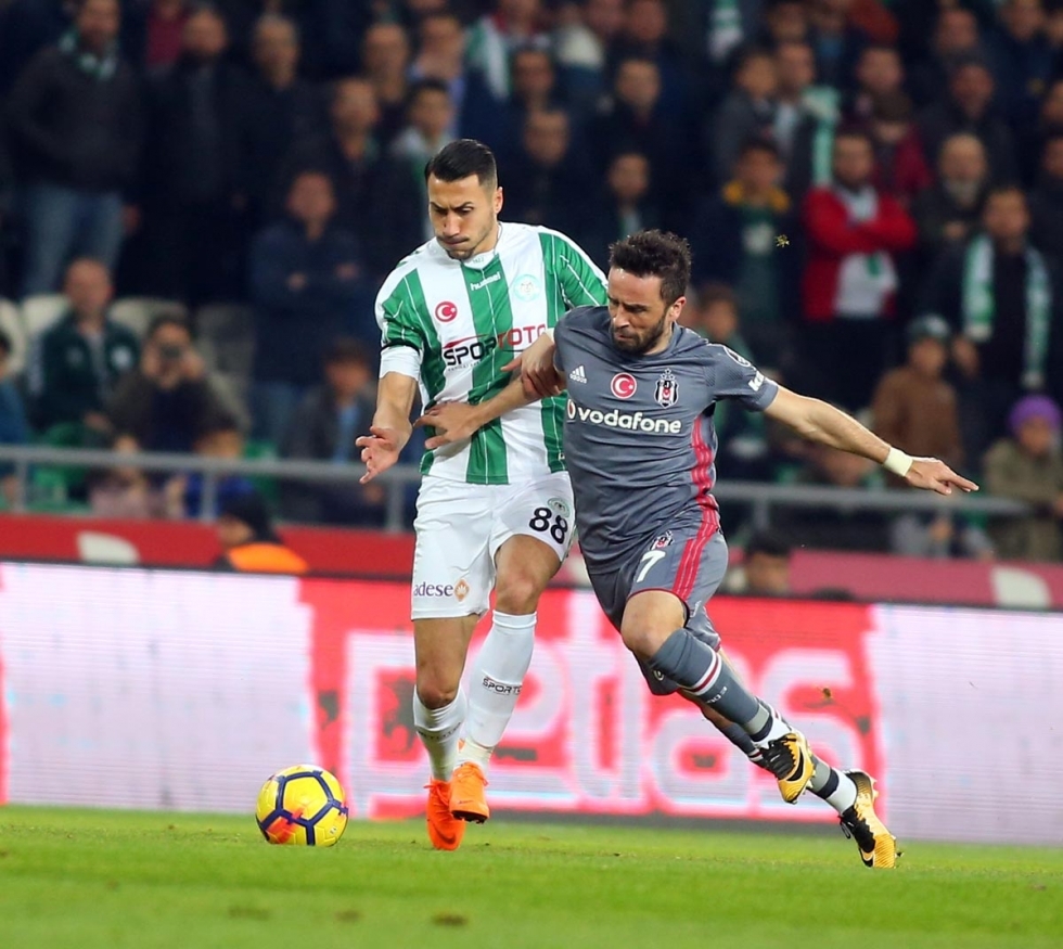 İşte Konyaspor - Beşiktaş maçından kareler... - Görsel 10