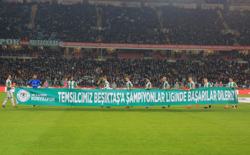 İşte Konyaspor - Beşiktaş maçından kareler... - Görsel 15