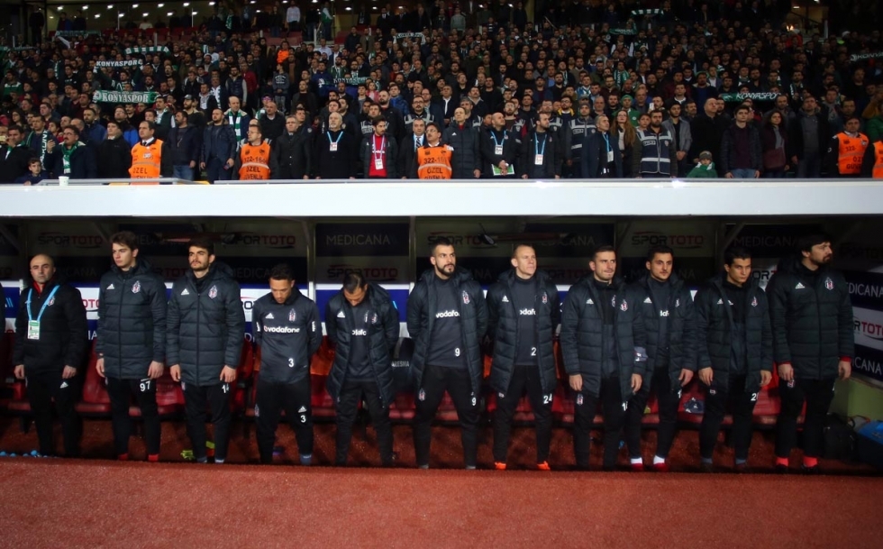 İşte Konyaspor - Beşiktaş maçından kareler... - Görsel 6