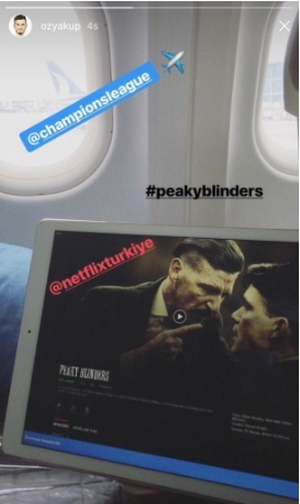 Oğuzhan’ın Münih uçuşunda izlediği dizi - Görsel 1