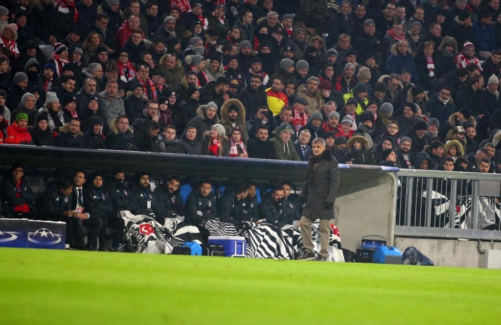 Bayern Münih - Beşiktaş karşılaşmasından kareler... - Görsel 14