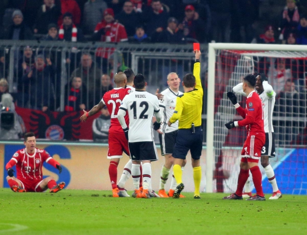 Bayern Münih - Beşiktaş karşılaşmasından kareler... - Görsel 16