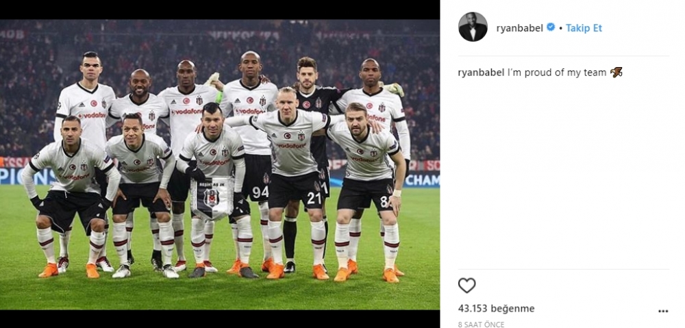 Beşiktaş'ın yıldızlarının maç sonrası paylaşımları! - Görsel 2