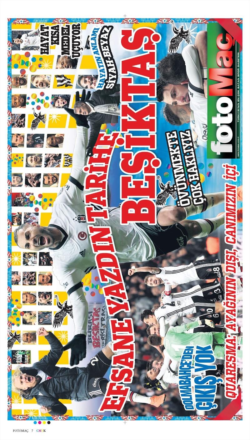 27 Şubat 2018 | Gazetelerin Beşiktaş Manşetleri - Görsel 4