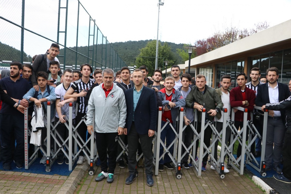 Beşiktaş antrenmanı öncesi renkli görüntüler - Görsel 8