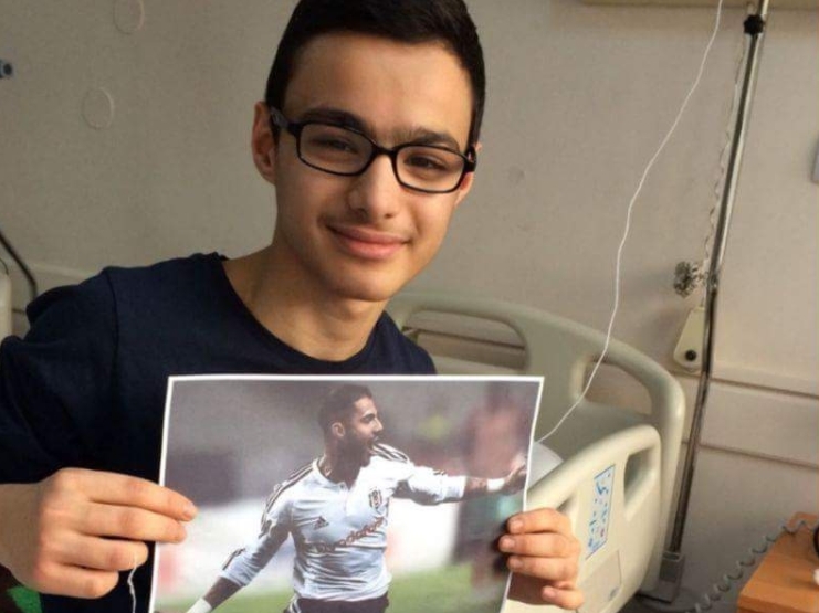 Tıp Fakültesindeki çocuk hastaların Beşiktaş hayalleri  - Görsel 1