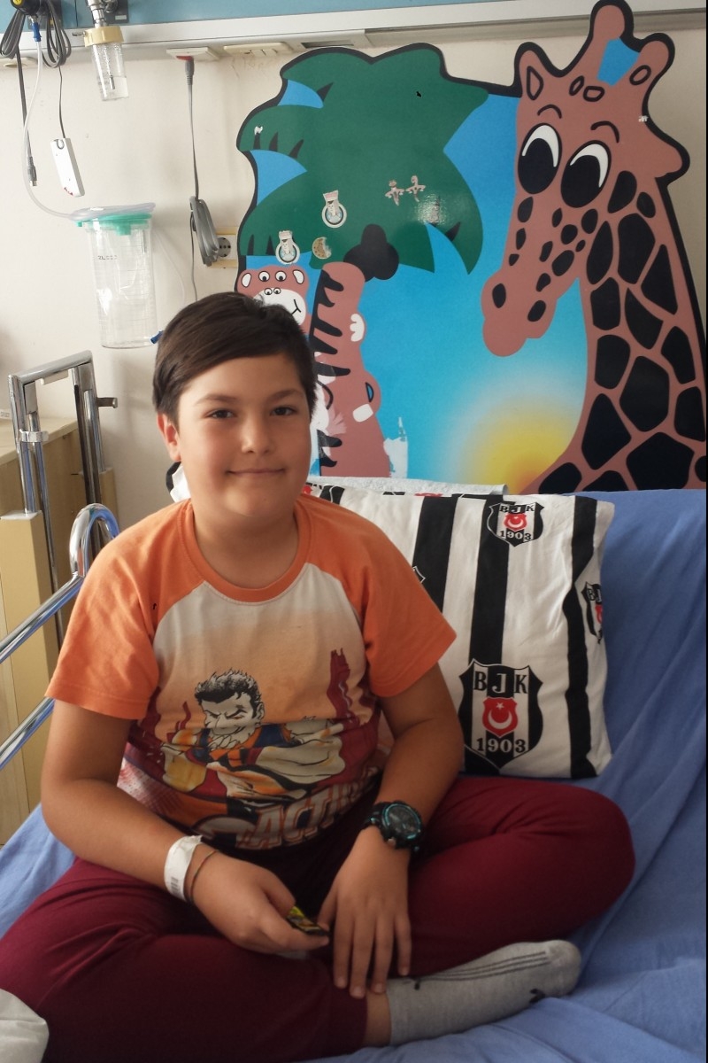 Tıp Fakültesindeki çocuk hastaların Beşiktaş hayalleri  - Görsel 5