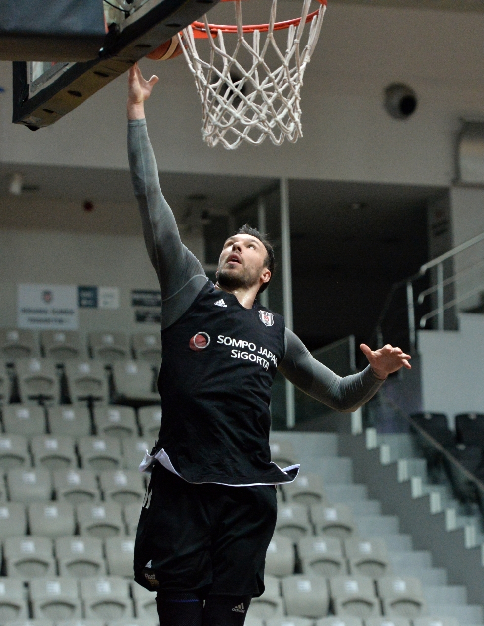 Beşiktaş Sompo Japan akşam antrenmanını tamamladı! İşte antrenmandan kareler... - Görsel 14