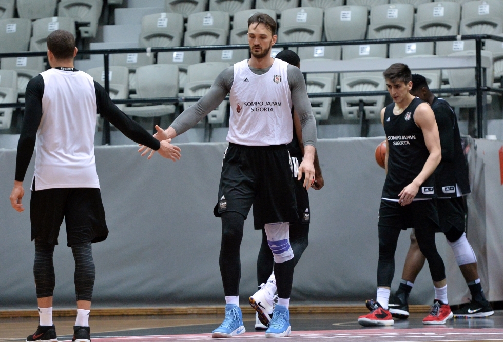 Beşiktaş Sompo Japan akşam antrenmanını tamamladı! İşte antrenmandan kareler... - Görsel 4