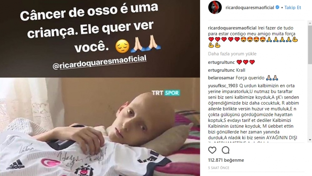 Siyah beyazlı futbolcuların bugün yaptıkları Instagram paylaşımları - Görsel 1