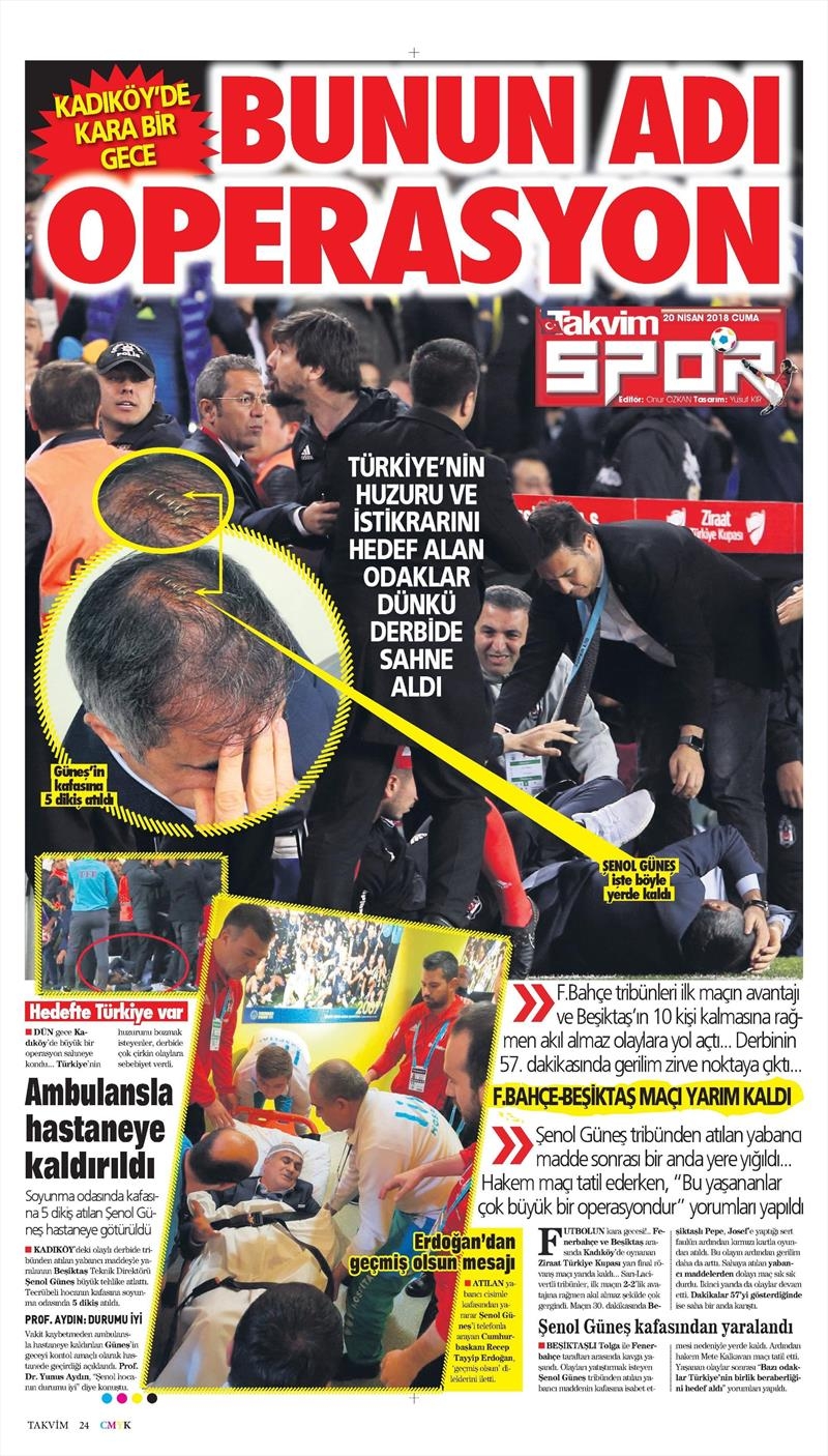20 Nisan 2018 | Gazetelerin Beşiktaş Manşetleri - Görsel 10