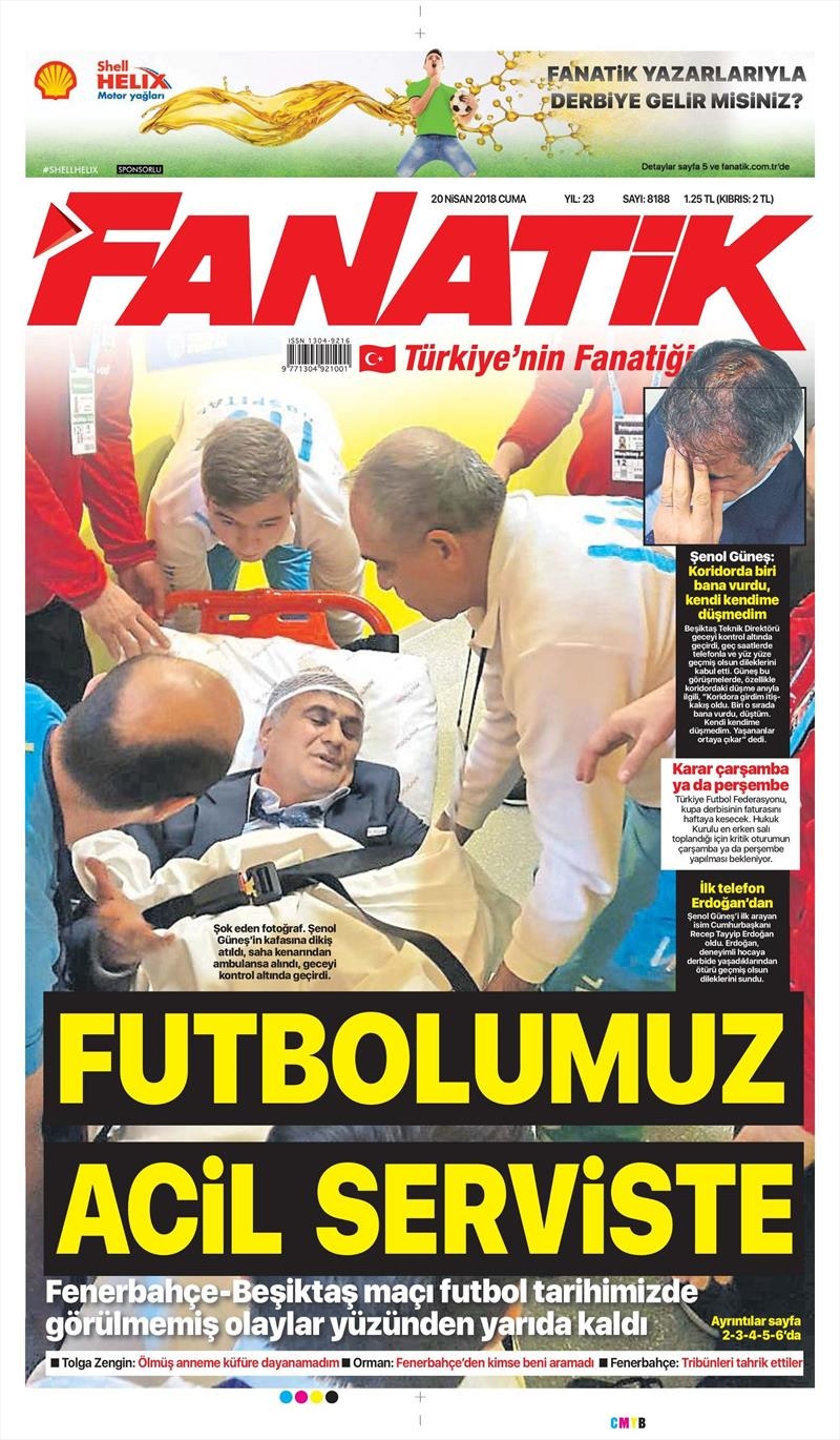 20 Nisan 2018 | Gazetelerin Beşiktaş Manşetleri - Görsel 2