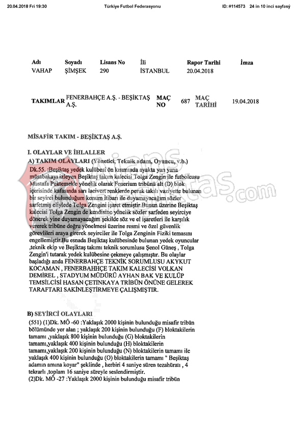 ÖZEL | İşte Temsilci Vahap Şimşek’in 24 sayfalık raporu - Görsel 10