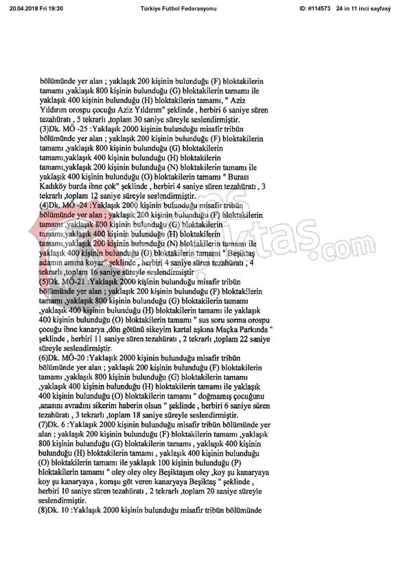 ÖZEL | İşte Temsilci Vahap Şimşek’in 24 sayfalık raporu - Görsel 11