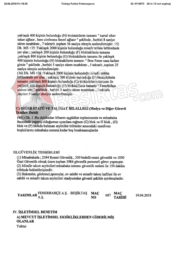 ÖZEL | İşte Temsilci Vahap Şimşek’in 24 sayfalık raporu - Görsel 13