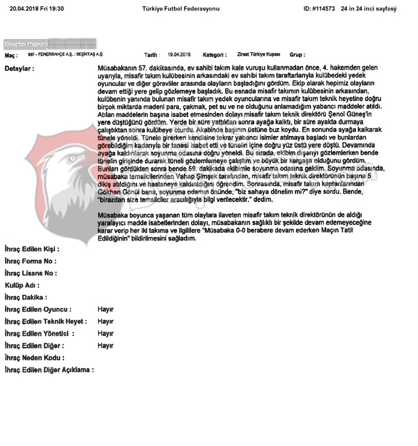 ÖZEL | İşte Temsilci Vahap Şimşek’in 24 sayfalık raporu - Görsel 24