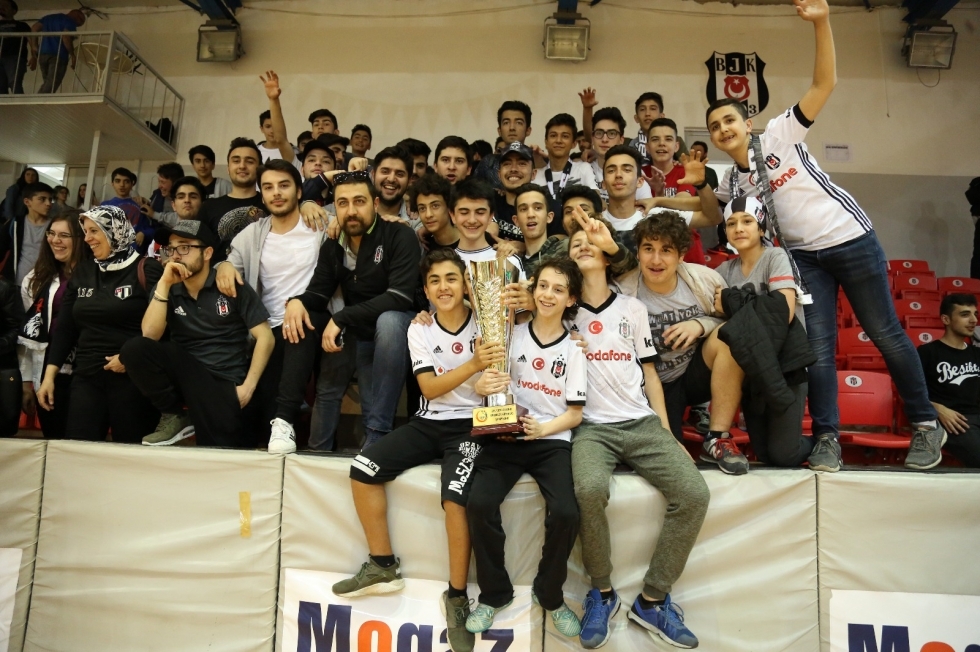 Beşiktaş Mogaz'ın kupa töreninden kareler - Görsel 5