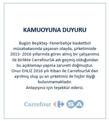 Beşiktaş taraftarının gücünü gördüler... Carrefoursa ve Finansbank’dan açıklama geldi! - Görsel 7