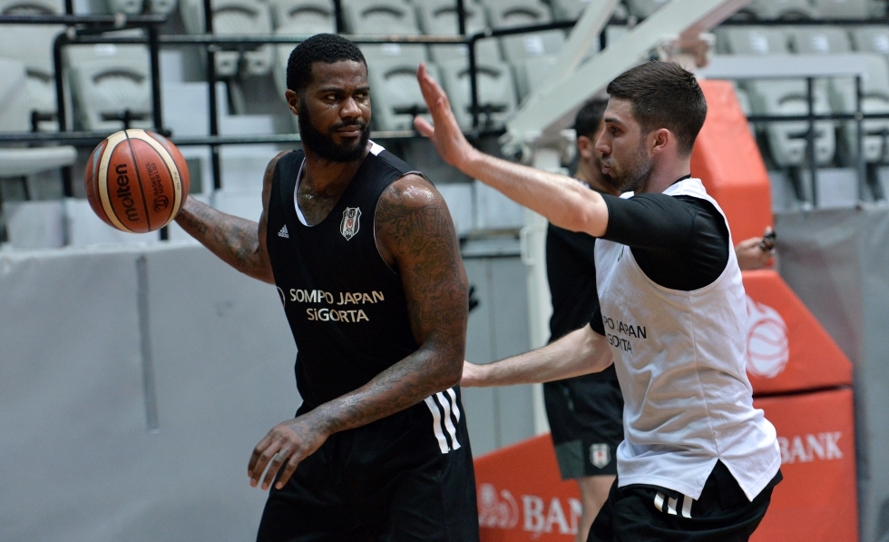 Beşiktaş Sompo Japan antrenmanından kareler - Görsel 1