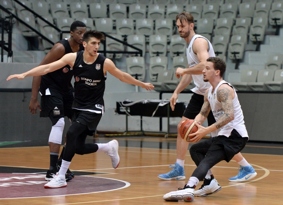 Beşiktaş Sompo Japan Banvit maçına hazırlanıyor! İşte antrenmandan kareler - Görsel 3