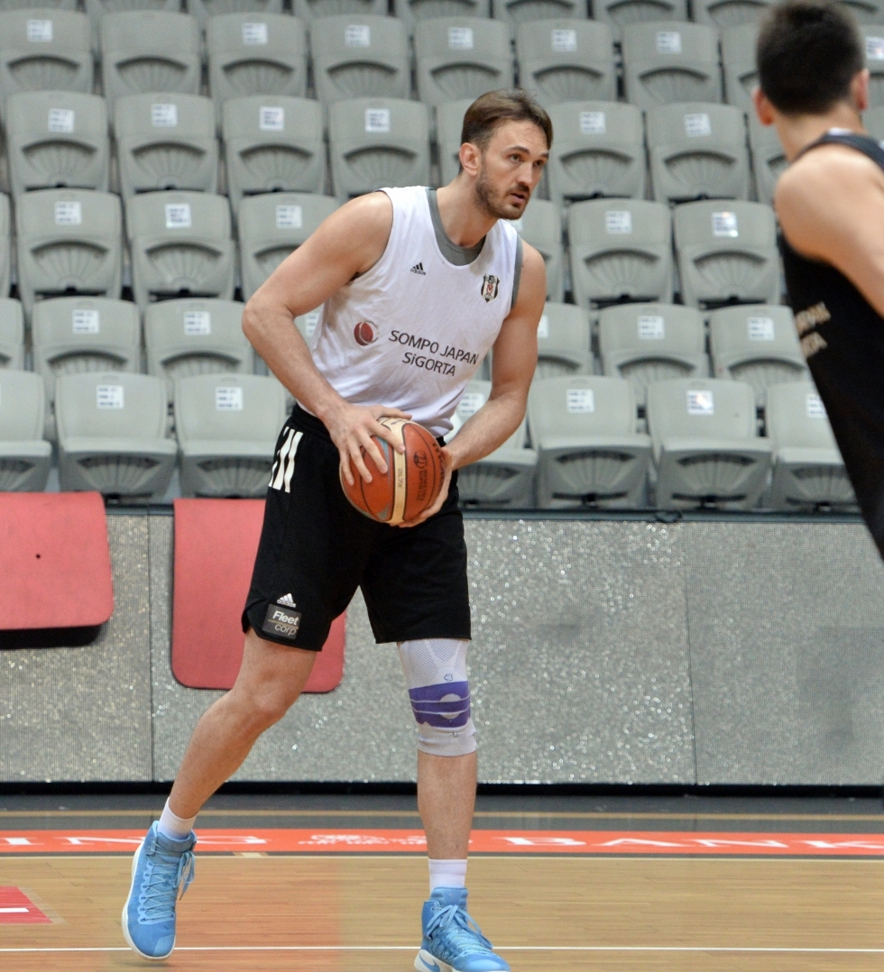 Beşiktaş Sompo Japan Banvit maçına hazırlanıyor! İşte antrenmandan kareler - Görsel 7