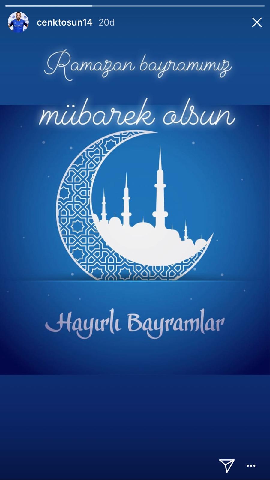 Beşiktaşlı futbolculardan bayram mesajları - Görsel 2