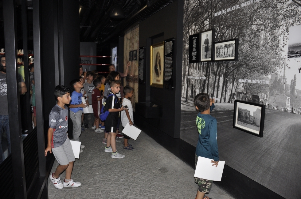 Geleceğin KaraKartalları Beşiktaş JK Müzesini ziyaret etti - Görsel 5