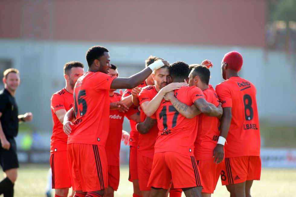 B36 Torshavn - Beşiktaş karşılaşmasından kareler - Görsel 17