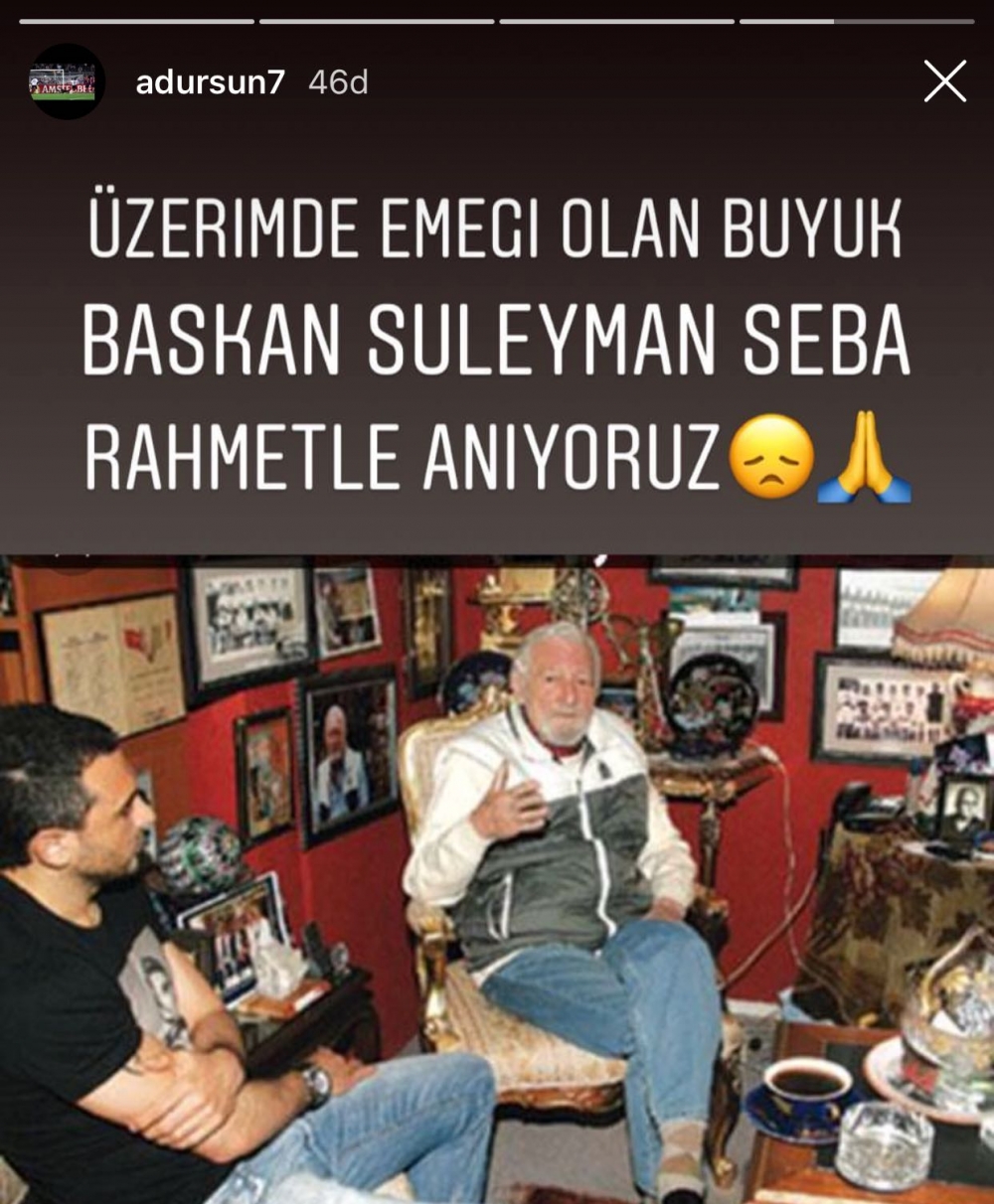 Beşiktaşlı eski ve yeni futbolcular, #SüleymanSeba’yı unutmadı - Görsel 10