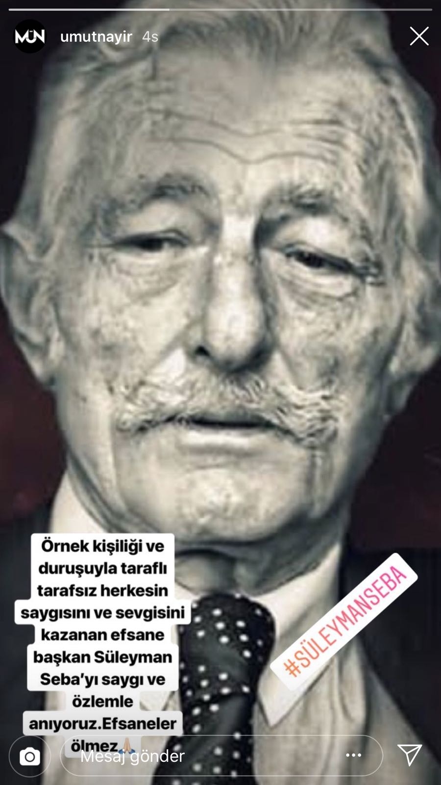 Beşiktaşlı eski ve yeni futbolcular, #SüleymanSeba’yı unutmadı - Görsel 2