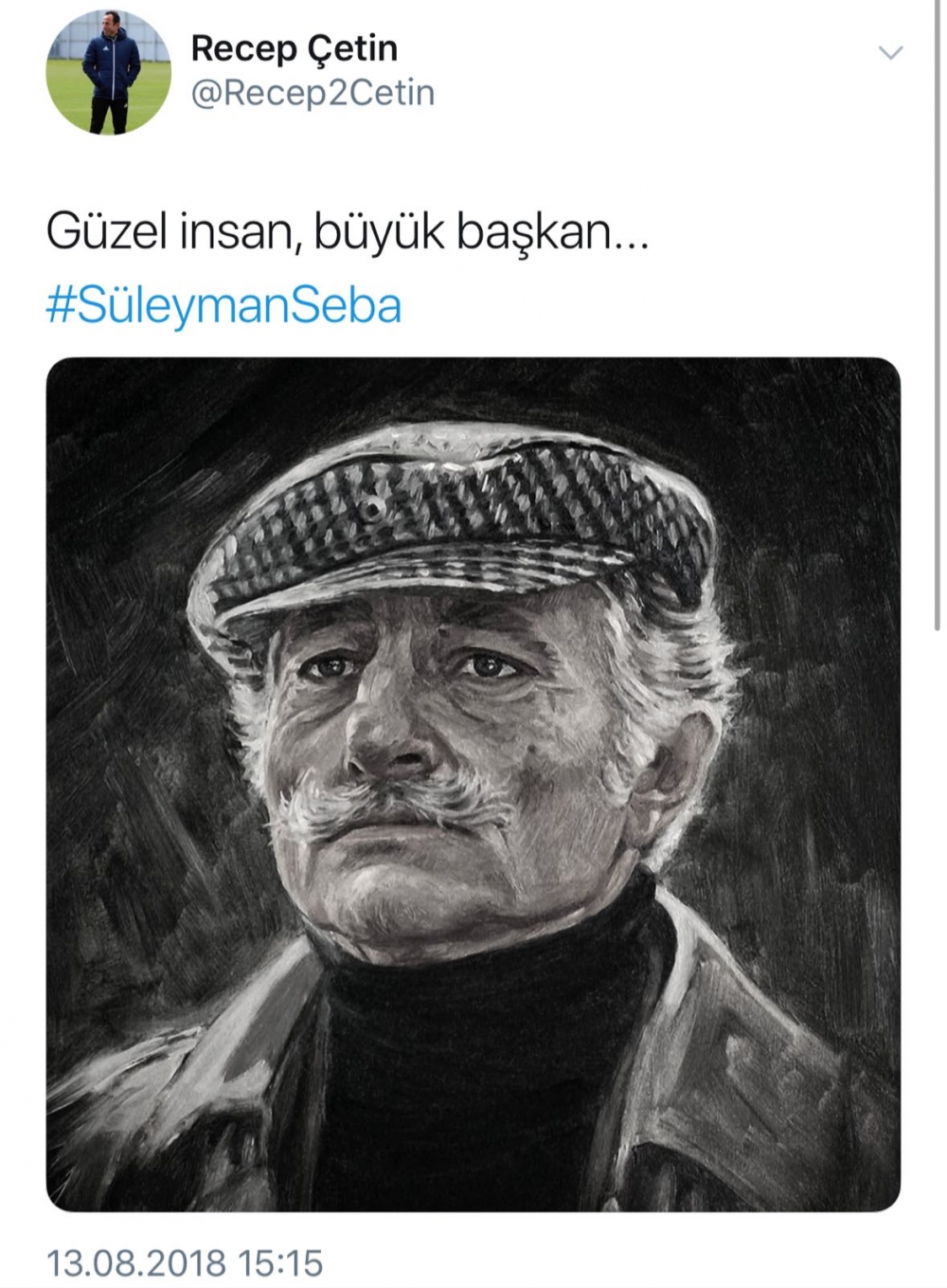 Beşiktaşlı eski ve yeni futbolcular, #SüleymanSeba’yı unutmadı - Görsel 5