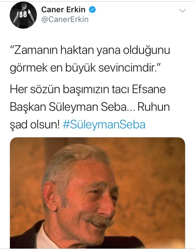 Beşiktaşlı eski ve yeni futbolcular, #SüleymanSeba’yı unutmadı - Görsel 6