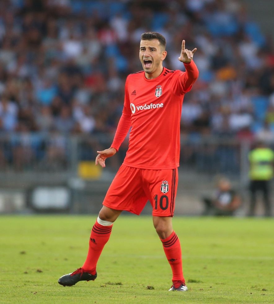 İşte LASK Linz - Beşiktaş mücadelesinin ilk yarısından kareler - Görsel 12