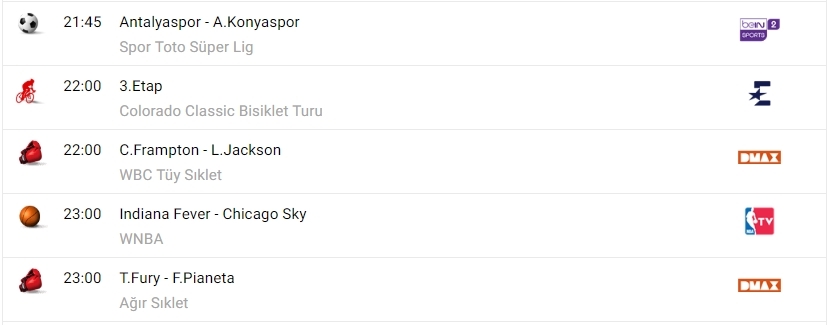 TV'de bugün neler var? İşte spor ekranı... - Görsel 13