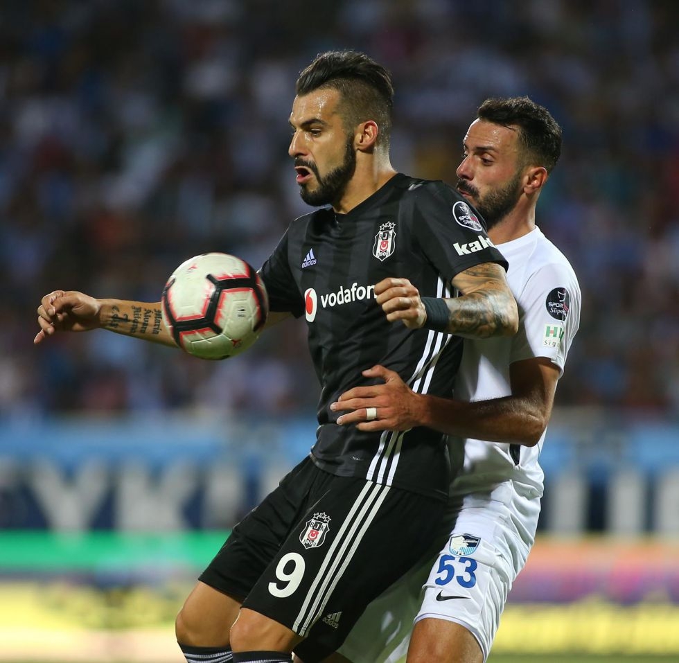 Erzurumspor - Beşiktaş karşılaşmasından kareler - Görsel 19