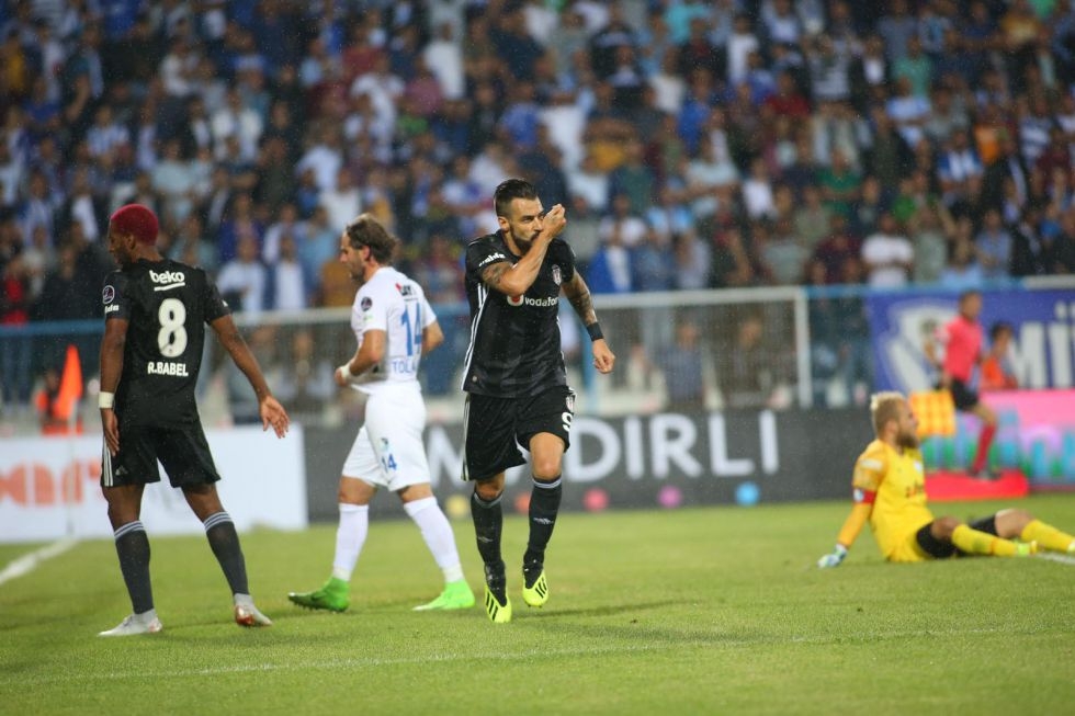 Erzurumspor - Beşiktaş karşılaşmasından kareler - Görsel 27