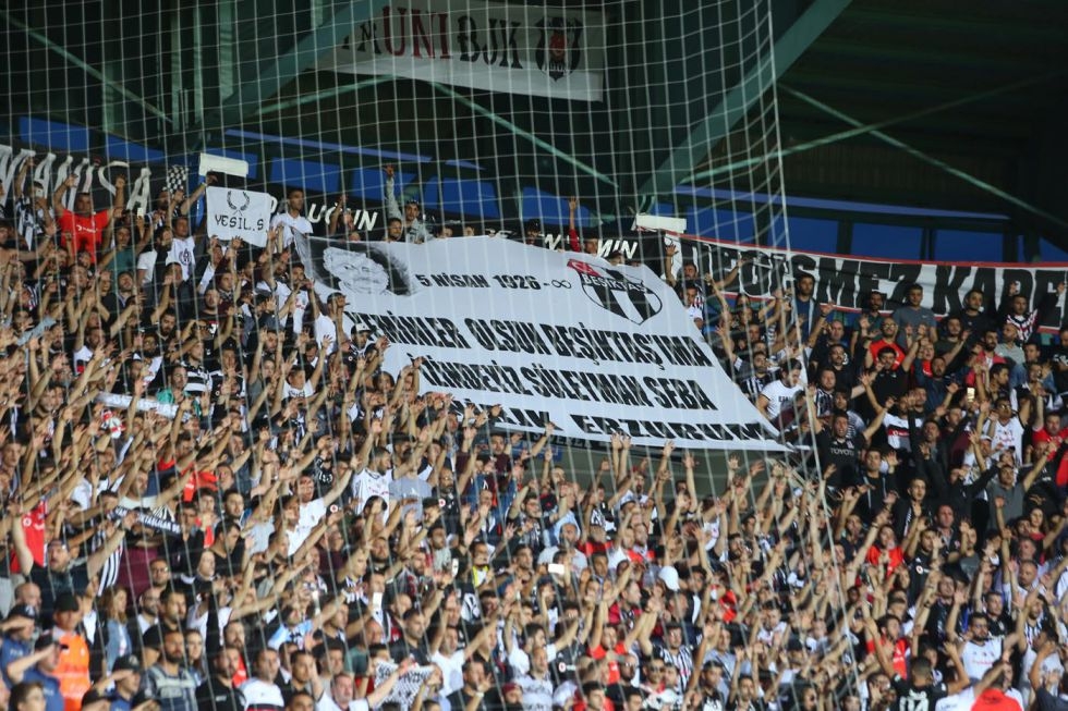 Erzurumspor - Beşiktaş karşılaşmasından kareler - Görsel 36