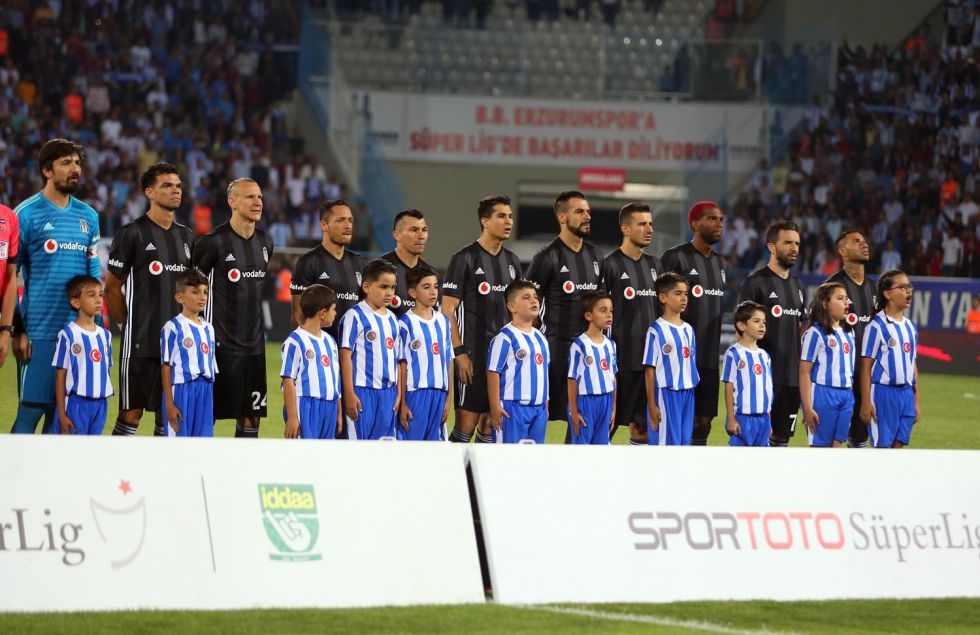 Erzurumspor - Beşiktaş karşılaşmasından kareler - Görsel 4