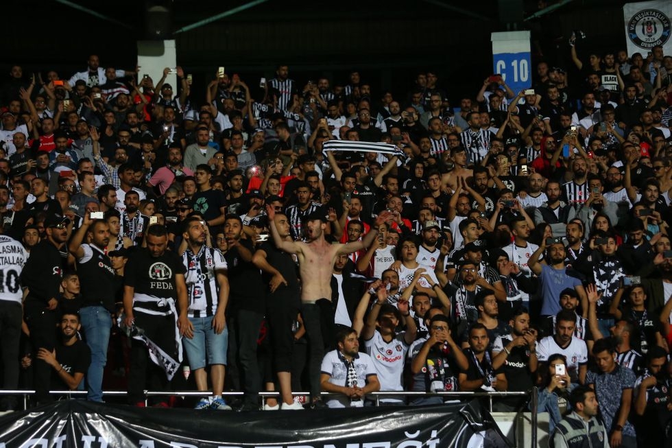 Erzurumspor - Beşiktaş karşılaşmasından kareler - Görsel 41