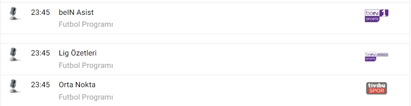 TV'de bugün neler var? İşte spor ekranı... - Görsel 16