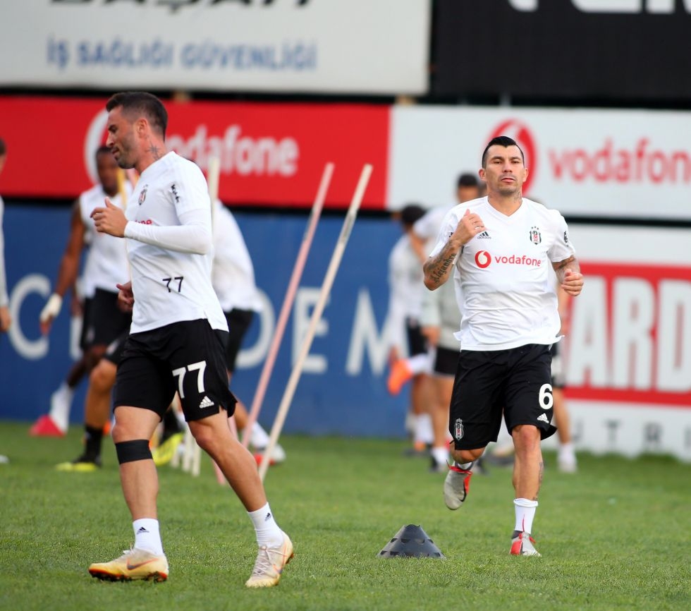 Beşiktaş antrenmanından kareler - Görsel 7