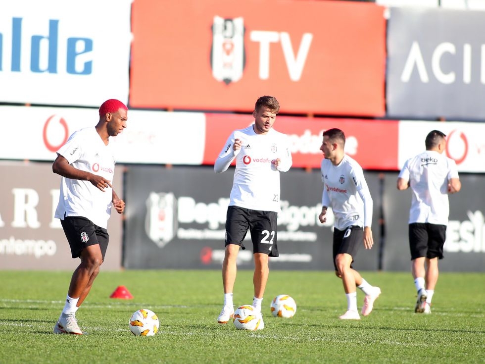 Beşiktaş antrenmanından kareler - Görsel 6