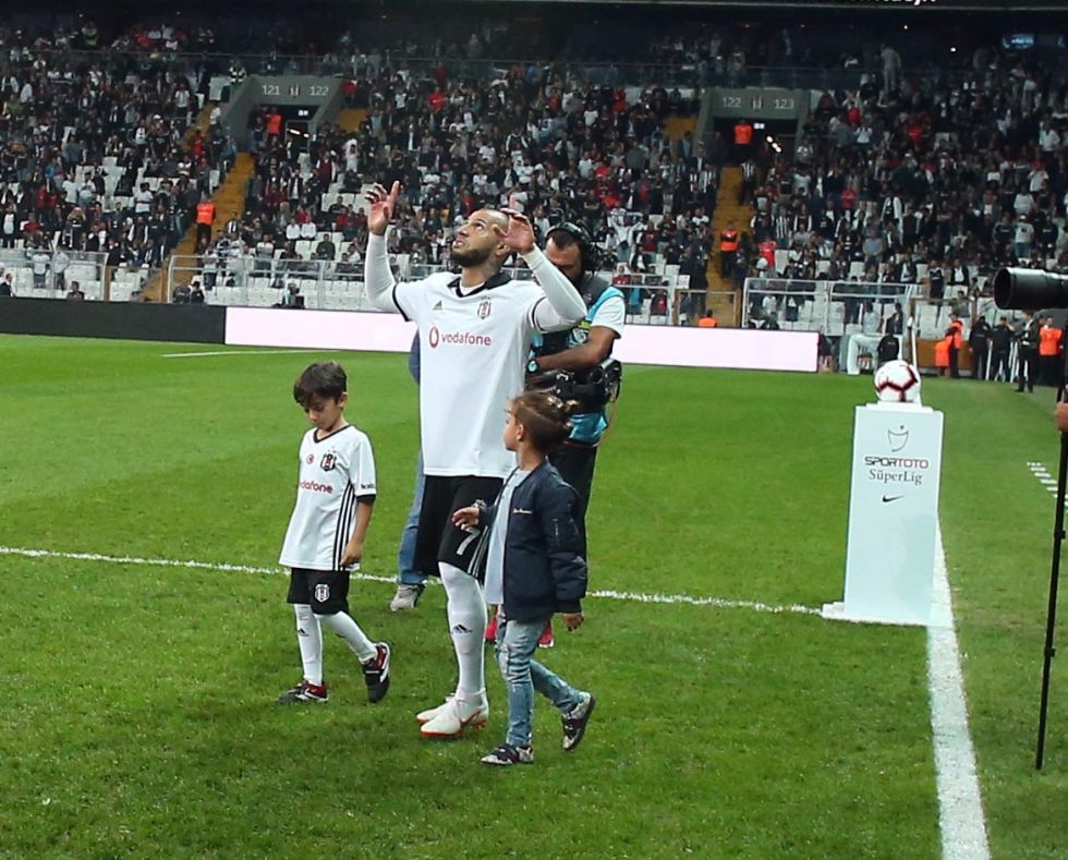 Beşiktaş - Kaysersipor maçının ilk yarısından kareler - Görsel 20