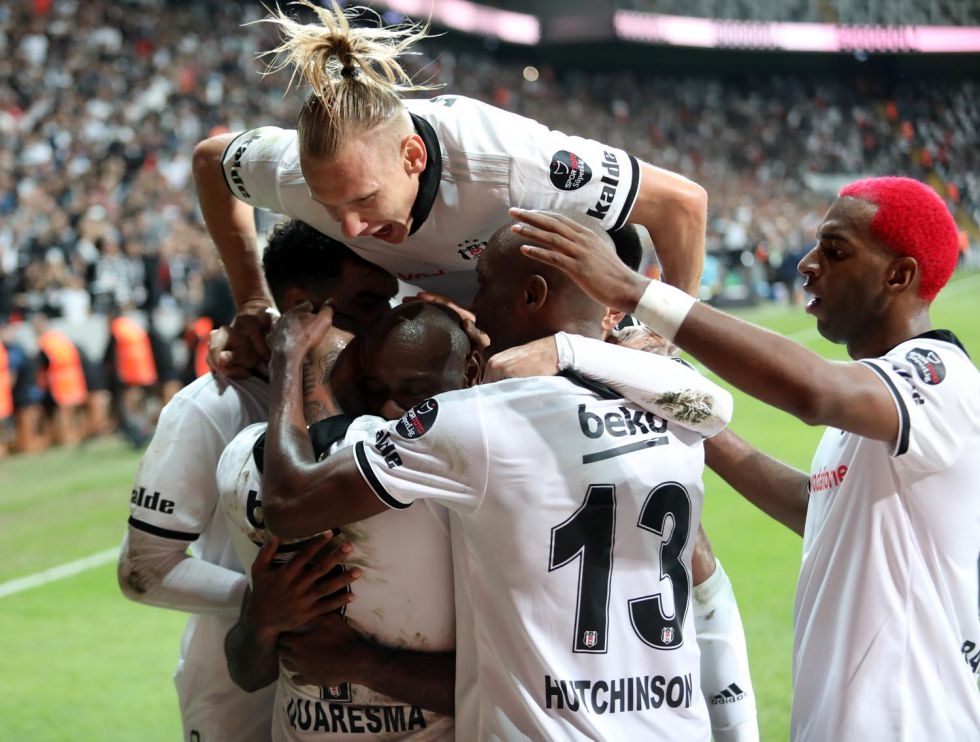 Beşiktaş - Kaysersipor maçının ilk yarısından kareler - Görsel 4